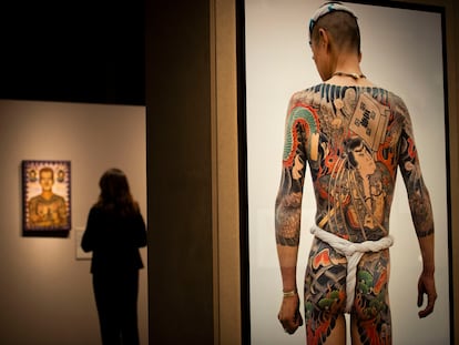 Exposición 'Tattoo. Arte bajo la piel', en CaixaForum de Madrid.