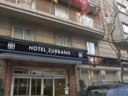 Fachada de uno de los hoteles que la cadena NH tiene en Madrid. EFE/Archivo