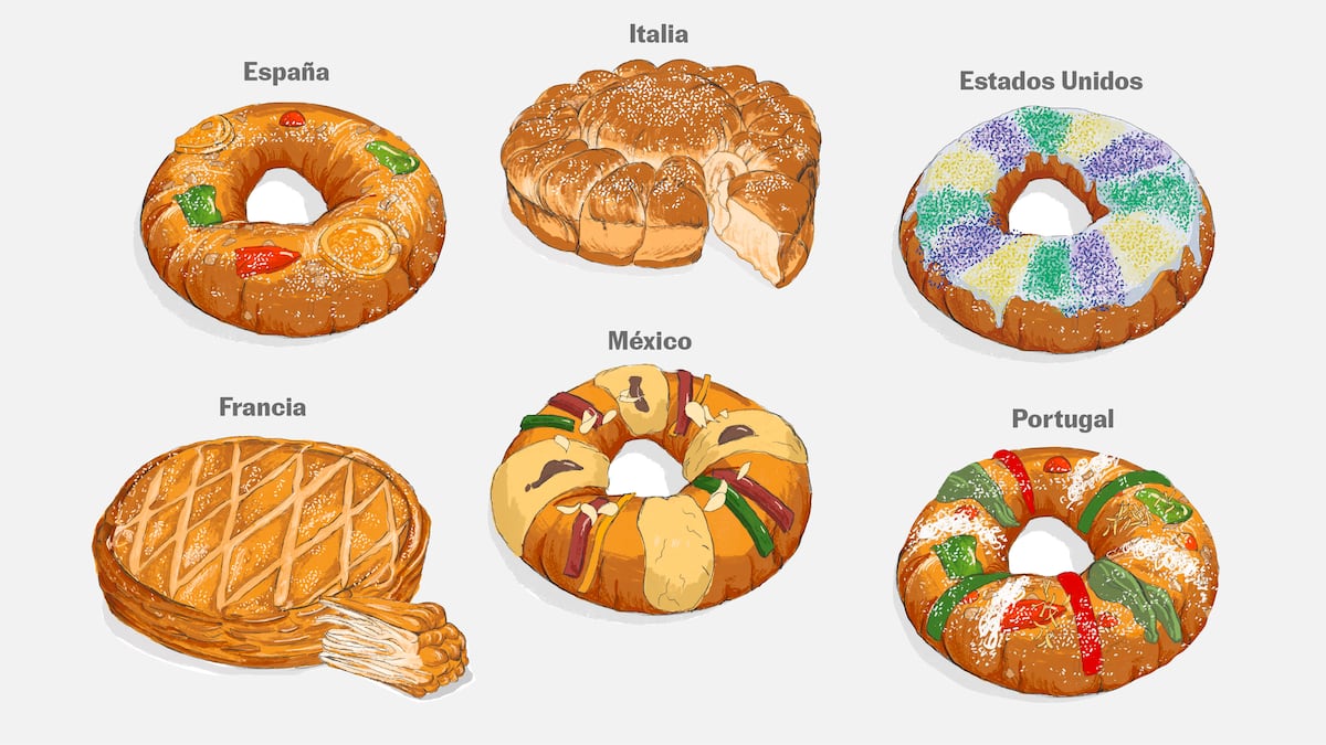 Así es de diferente el roscón de Reyes en el mundo: sin agujero en Francia,  con cactus en México o tricolor en EE UU | Gastronomía: recetas,  restaurantes y bebidas | EL PAÍS, image size:1200x675