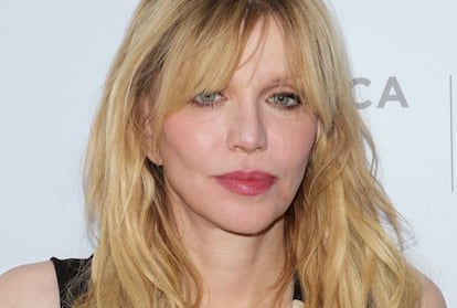 Courtney Love, el pasado domingo en el estreno del documental &#039;Kurt Cobain: Montage Of Heck&#039; en el Festival de tribeca.