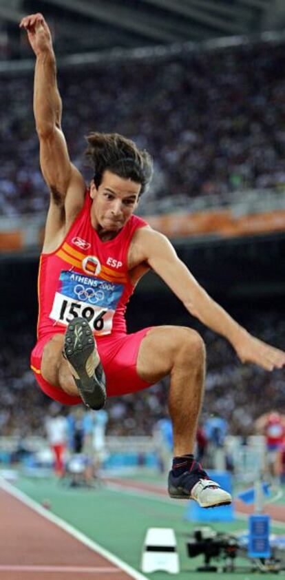 Yago Lamela en los Juegos Olímpicos de Atenas de 2004.