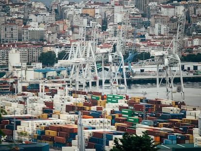 Imagen del Puerto de Vigo.