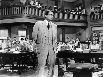 El abogado Atticus Finch en 'Matar a un ruiseñor'