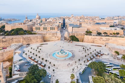 La Valletta, capital de Malta, es un mosaico de vestigios de casi todas las civilizaciones de la región.