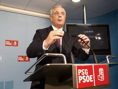 El secretario general del PSdeG, Pachi Vázquez