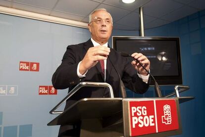 El secretario general del PSdeG, Pachi Vázquez