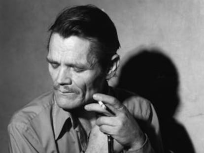 Chet Baker, retratado por el fotógrafo y cineasta Bruce Weber.