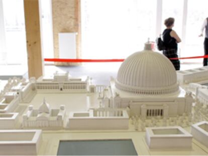 La construcción de Germania se frustró al comienzo de la Segunda Guerra Mundial