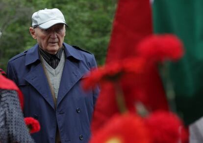 Bela Biszku, en mayo, en un homenaje al líder comunista Janos Kadar.