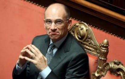 El primer ministro italiano, Enrico Letta. EFE/Archivo