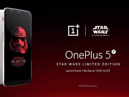 OnePlus anuncia un teléfono para los fans de Star Wars