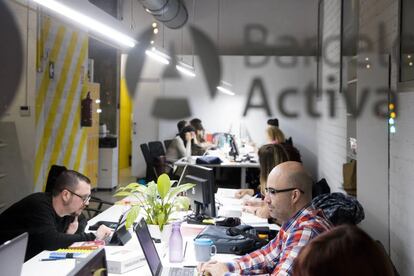 La Clota Cotreballl acoge 36 proyectos y un total de 51 personas. / BARCELONA ACTIVA