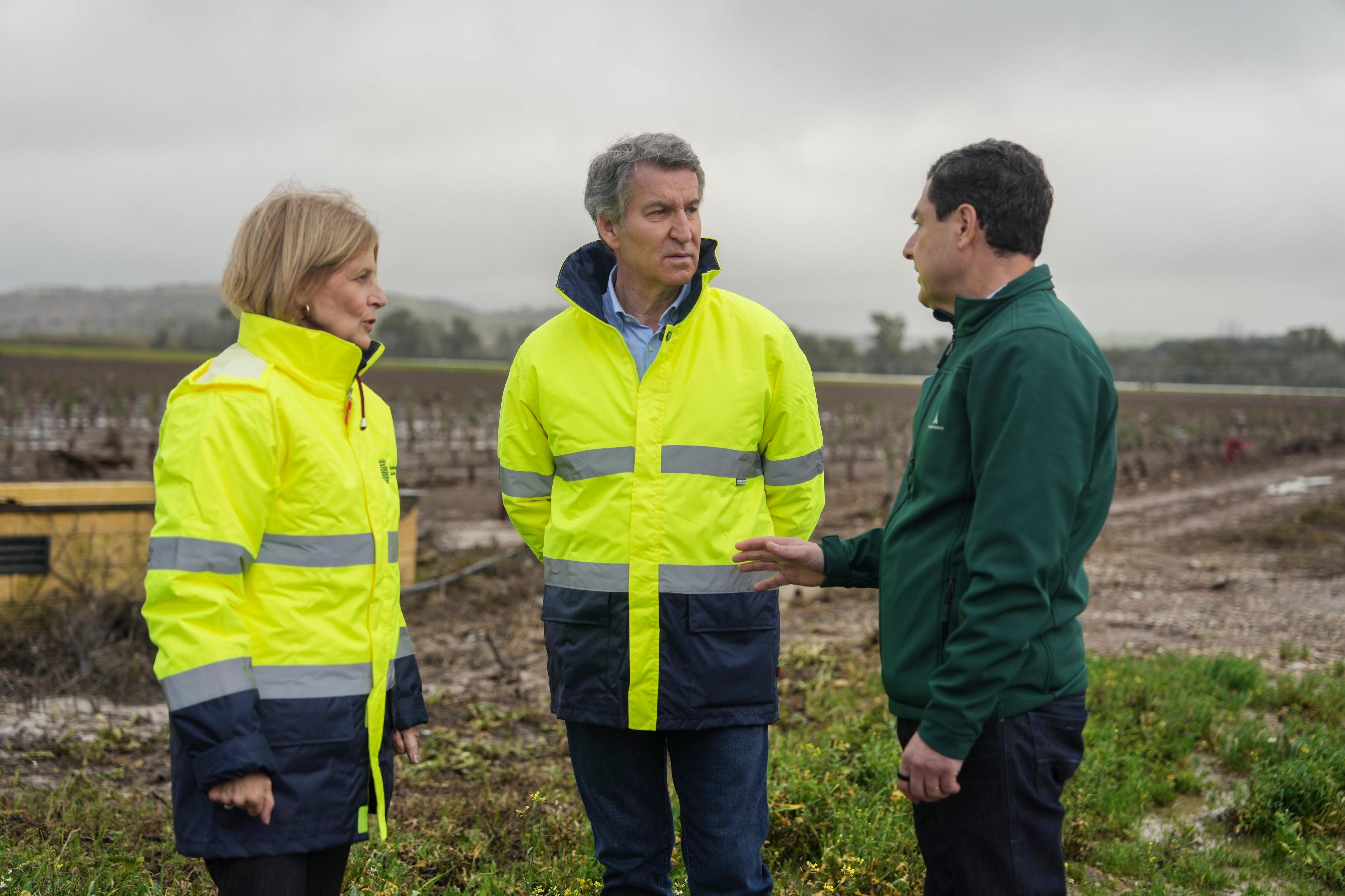 Feijóo exige extremar la “seguridad” en las presas tras las inundaciones para evitar accidentes como el de Adamuz