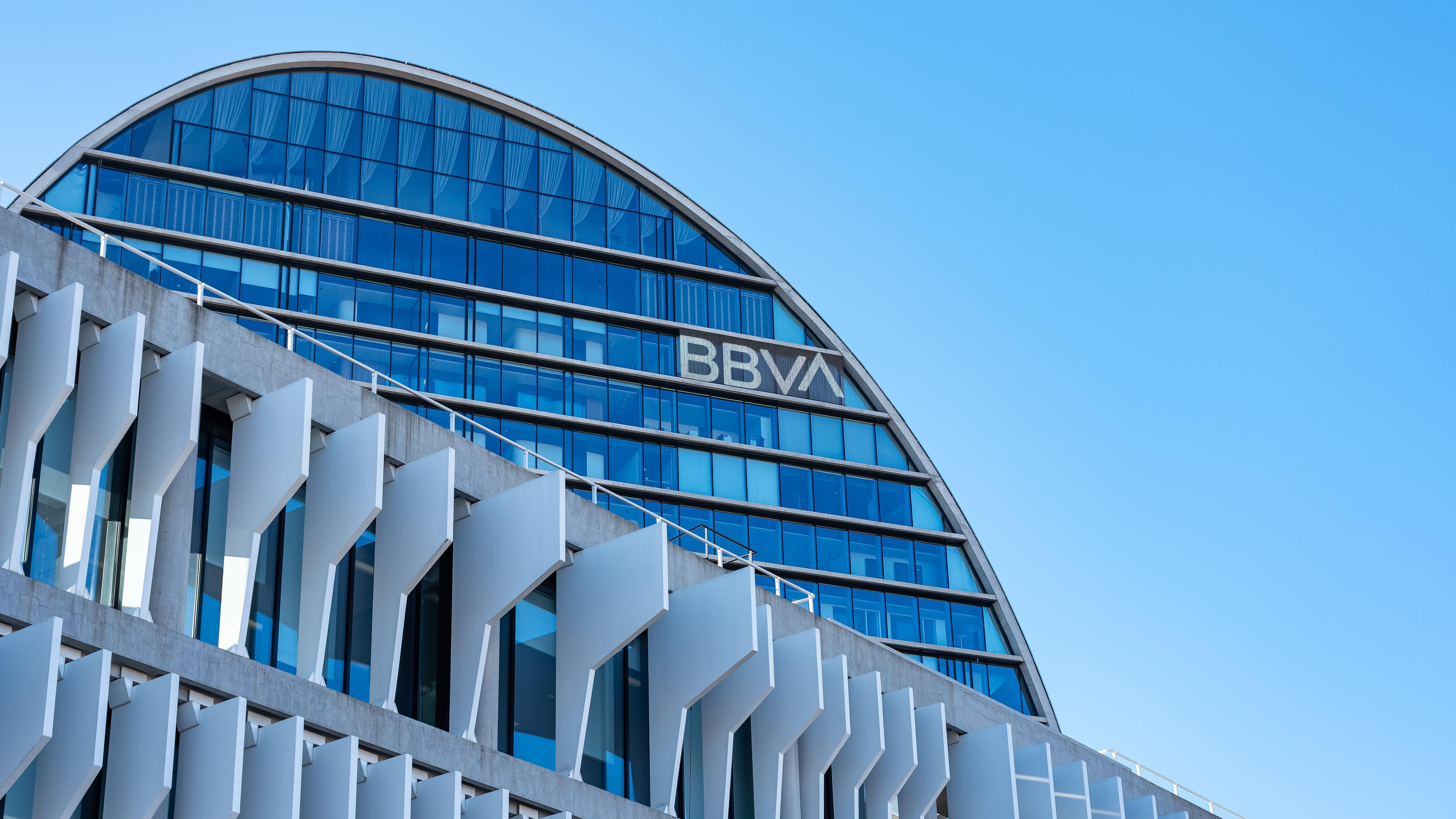 Sede del BBVA en Madrid, en una imagen de archivo.