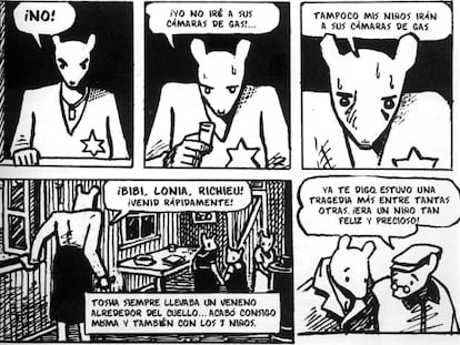 Viñetas de 'Maus', de Art Spiegelman.