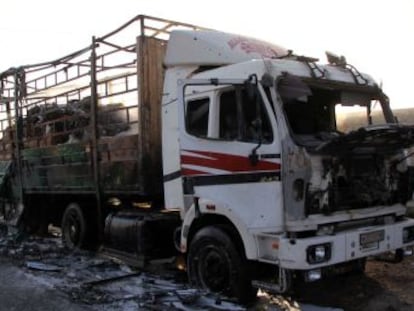 Cruz Roja eleva a 20 los muertos en el bombardeo de los camiones con ayuda humanitaria