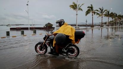 Lluvias torrenciales en Baja California Sur, el 3 de septiembre.
