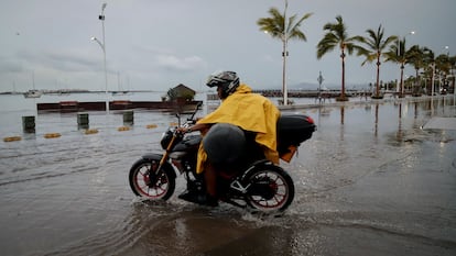 Lluvias torrenciales en Baja California Sur, el 3 de septiembre.