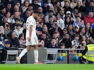 Jude Bellingham, uno de los jugadores más criticados por el público madridista, en el Santiago Bernabéu.