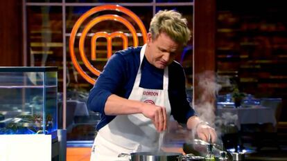 Gordon Ramsey en la versi&oacute;n estadounidense de &#039;MasterChef&#039;.