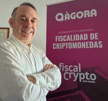 José Antonio Bravo, responsable de fiscalidad de Àgora, en una imagen cedida.