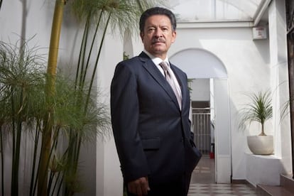 Carlos Navarrete, l&iacute;der del PRD de M&eacute;xico.