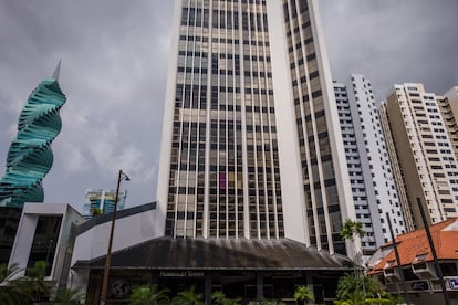 The building where the offices of law firm Alemán, Cordero, Galindo y Lee are located in Panama City.