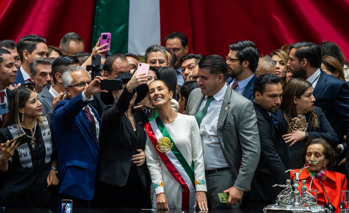 La popularidad de Sheinbaum dentro y fuera de México contrasta con las resistencias en su partido