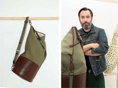 El diseñador de moda Juanjo Oliva ha creado este portajamones para la casa de embutidos de lujo <a href="https://tienda.senorio.es/es/38-x-oliva" rel="nofollow" target="_blank">Señorío de Montaneda</a>. En palabras suyas, "una pieza que encaja perfectamente no solo con el tamaño del jamón sino con la idea de funda tradicional que suele envolver este producto", pero que además tiene una segunda vida. Confeccionado en cuero y sarga de algodón, e inspirado en los colores de la dehesa, acompaña a uno de los productos más exclusivos de la casa: un jamón de bellota 100% ibérico DOP Dehesa de Extremadura. Se trata de una edición exclusiva limitada de 100 unidades. Precio: 989 euros.