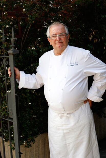 El cocinero Juan Mari Arzak.