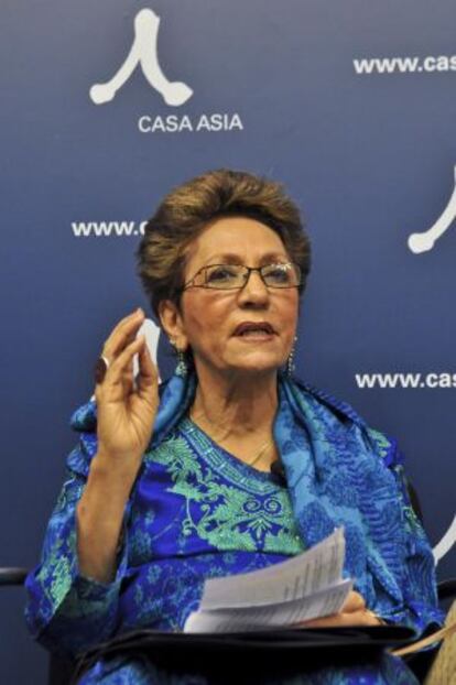 La diputada paquistaní Attiya Inayatulá.