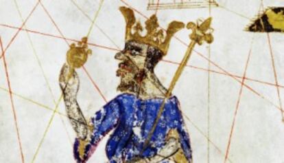 Mansa Musa, emperador de Malí (1280-1337).