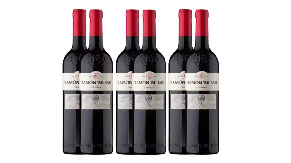 Lote de seis vinos de Ramón Bilbao.