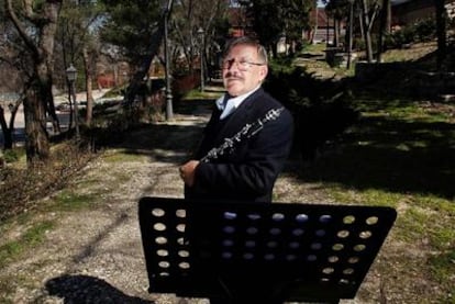 Manuel Lillo Torregrosa, <i>requintista</i> de la Banda Sinfónica Municipal.