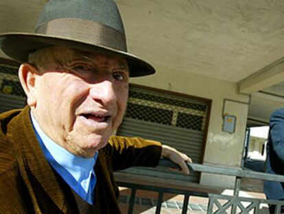 Dos ancianos italianos, en la localidad italiana de Laviano.