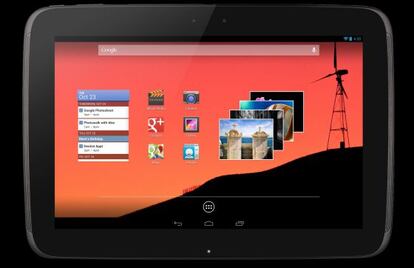 Nexus 10 permite el uso compartido