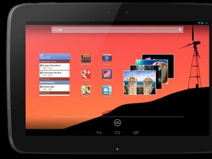 Nexus 10 permite el uso compartido