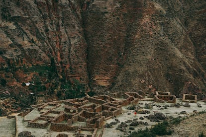 Vista del parque arqueológico de Pisac, en el Valle Sagrado de los Incas.