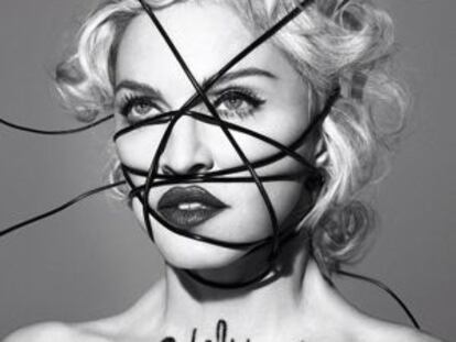 Portada del nou àlbum de Madonna publicada al seu web.