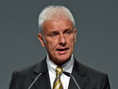 Mathias Mueller, presidente del grupo Volkswagen