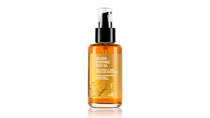 golden radiance body oil freshly cosmetics, freshly, aceite, aceite corporal, body oil, body oil freshly