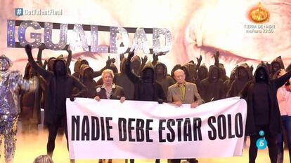 La murga Zeta Zetas, ganadores de 'Got Talent'.