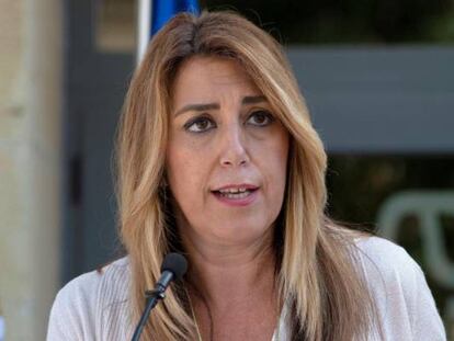 La presidenta de la Junta de Andaluc&iacute;a, Susana D&iacute;az