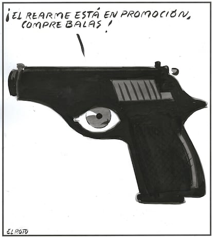 El Roto: compre balas