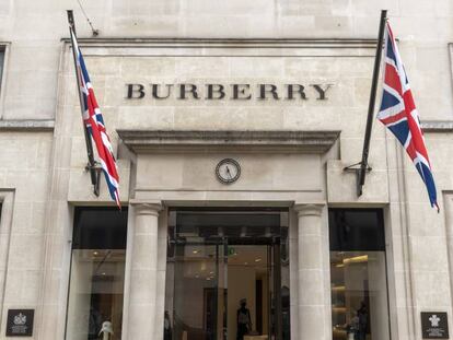 La tienda de Burberry en Bond Street, Londres (Reino Unido).