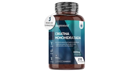 Este otro tipo de creatina es de gran pureza y ofrece una potente dosis de 3 gramos por cada comprimido consumido.