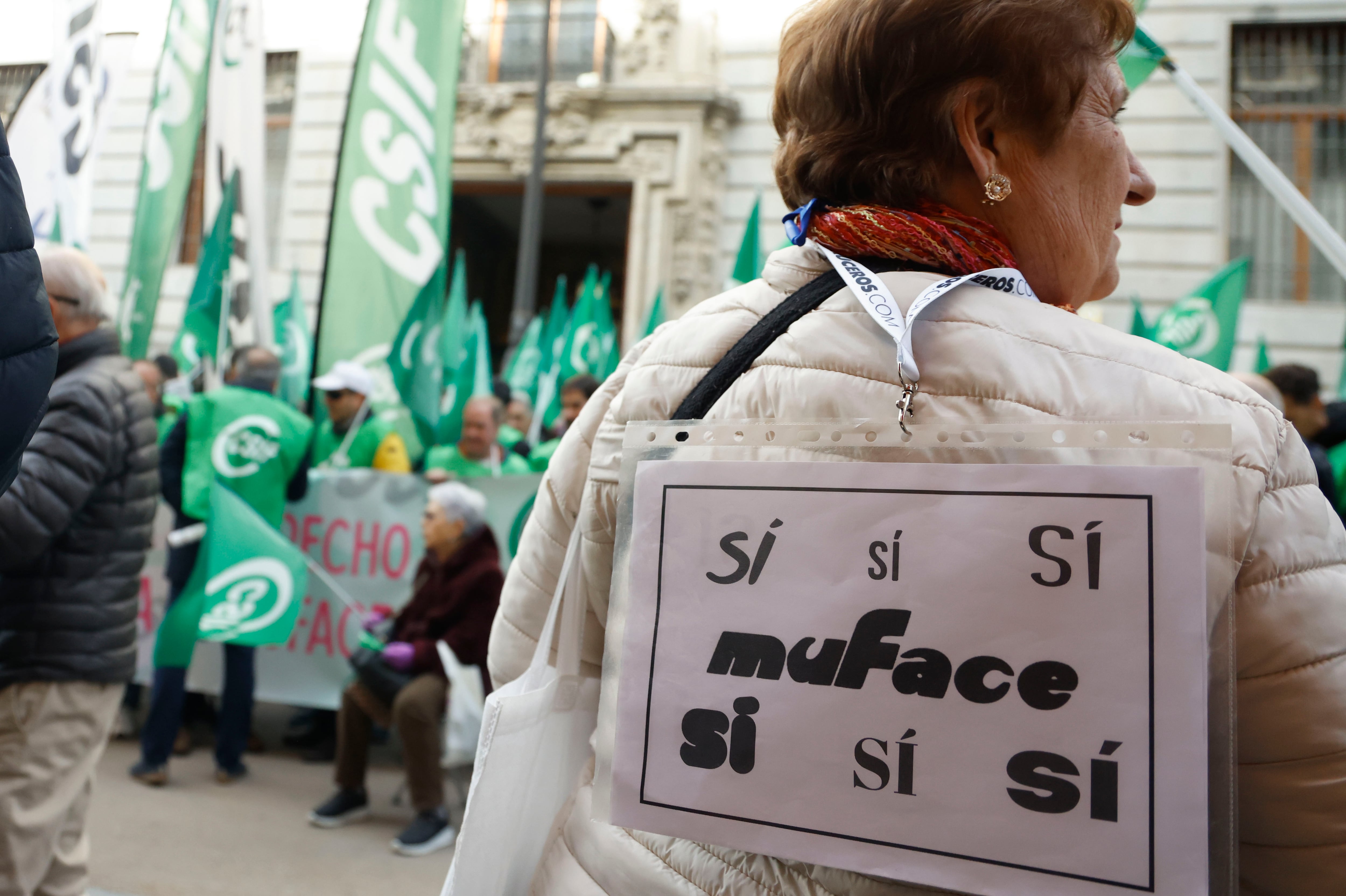 CSIF anuncia nuevas movilizaciones de funcionarios en septiembre por la “situación crítica” de Muface