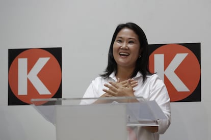 Keiko Fujimori, candidata presidencial peruana