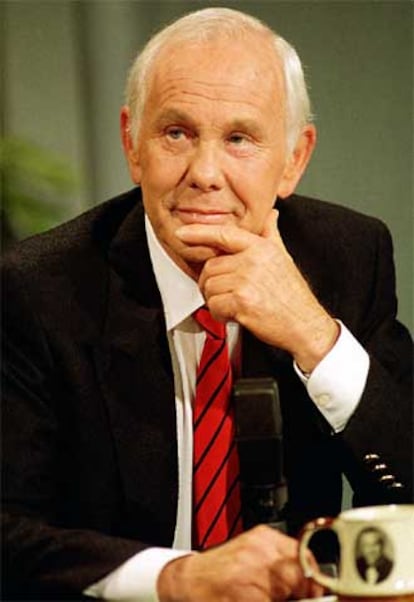 Johnny Carson, en foto de mayo de 1992.