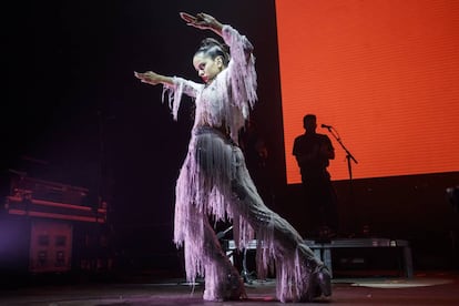 Rosalía en el Festival Sonar, el 15 de junio de 2018 en Barcelona.